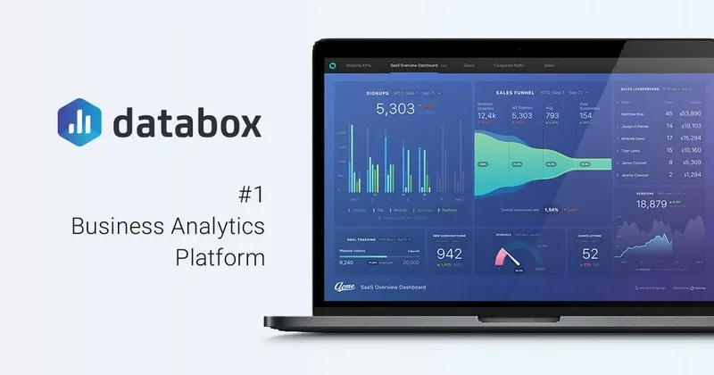 Data visualization of Databox