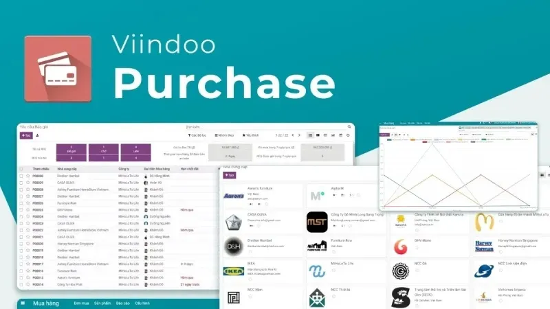 Viindoo Purchase supports procurement approval process