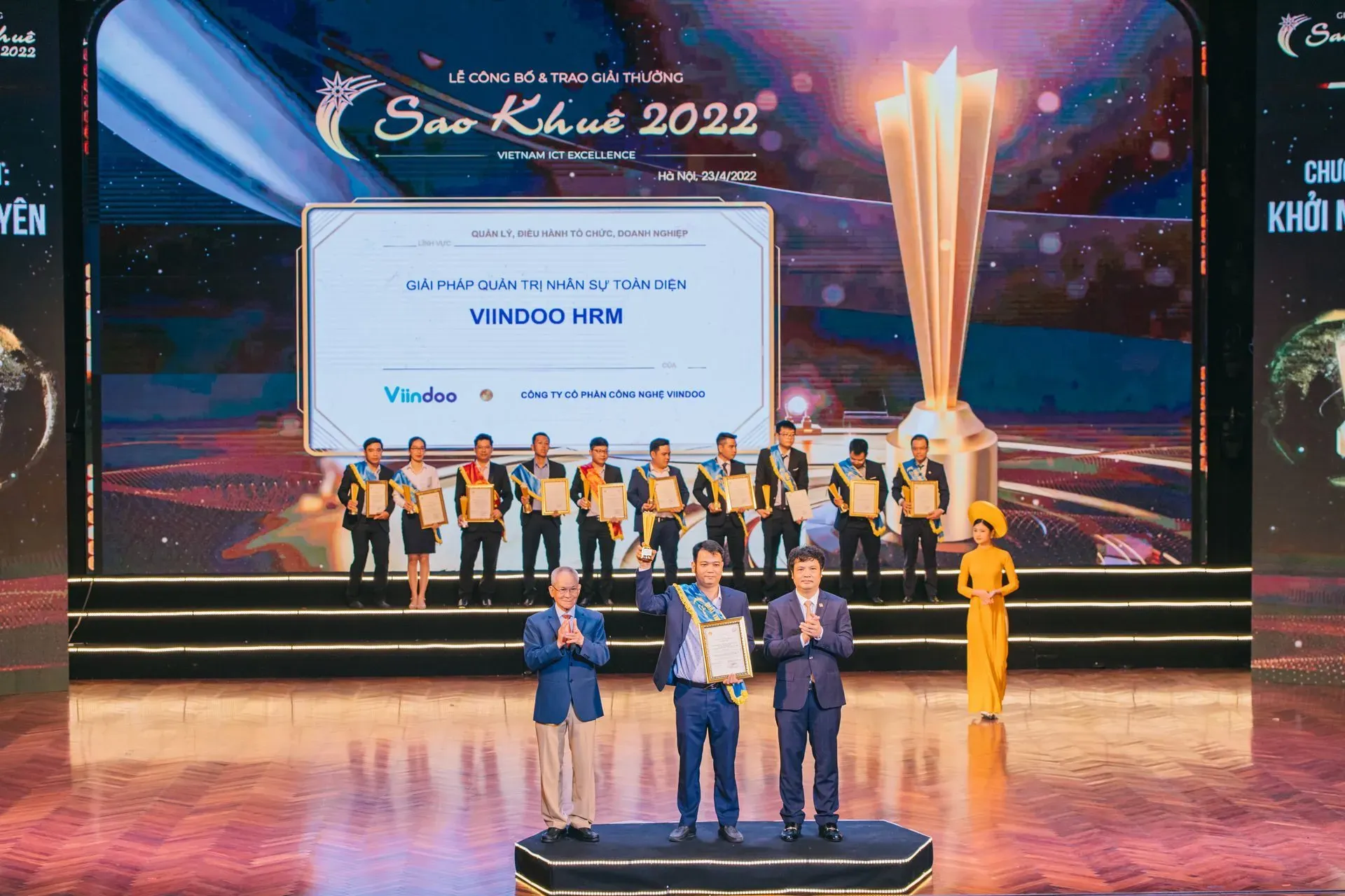 Viindoo HRM won Sao Khue Award 2022