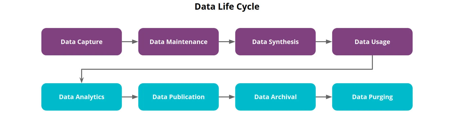 Enterprise data loop diagram