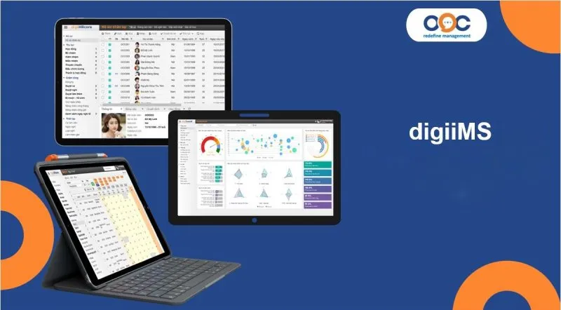 Unified enterprise management software OOC - digiiMS