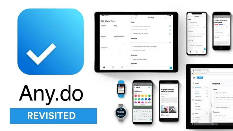 Any.do - The to-do list task management app