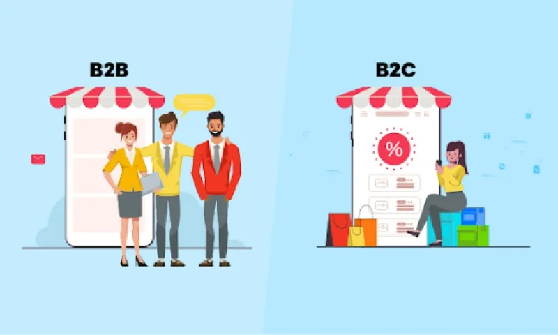 Internet-based B2C business model 