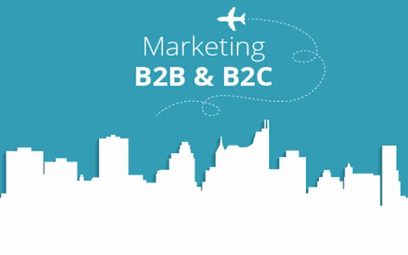 The process of developing marketing differs between B2B and B2C 